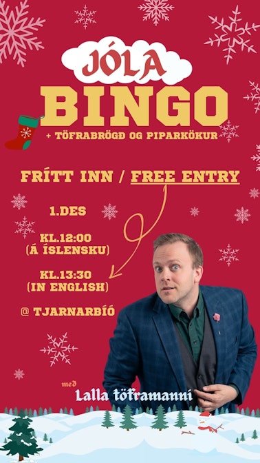 Cover Image for Christmasbingo with Lalli the magician-English