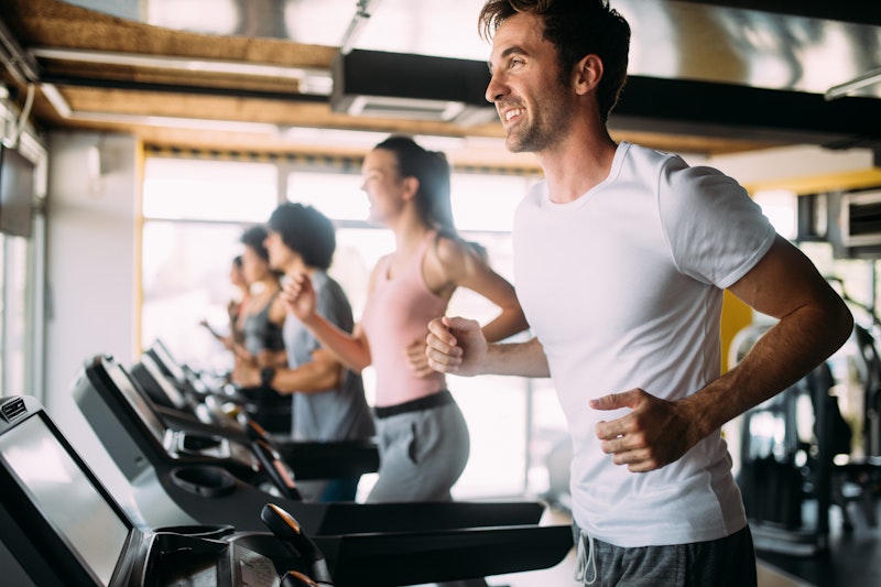 Man in fitness