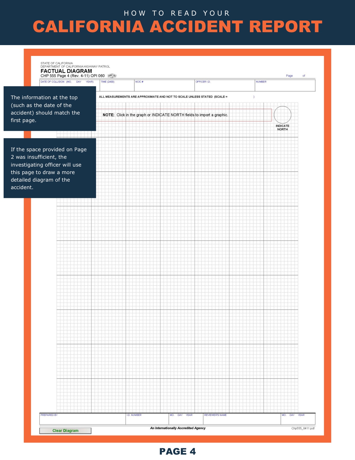 reading your california accident report 