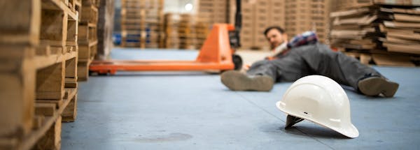 injured construction worker