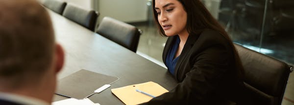 Ben Swanson working with a client