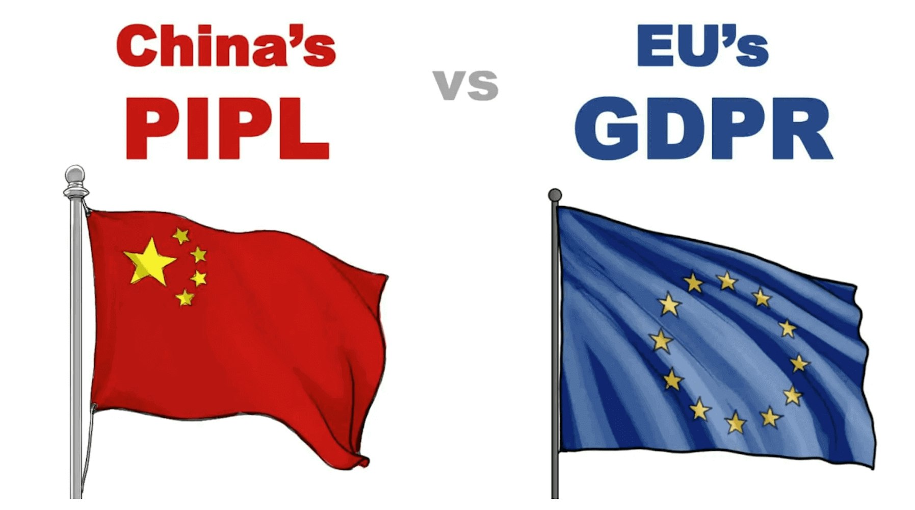 Differences between China's PIPL and EU's GDPR