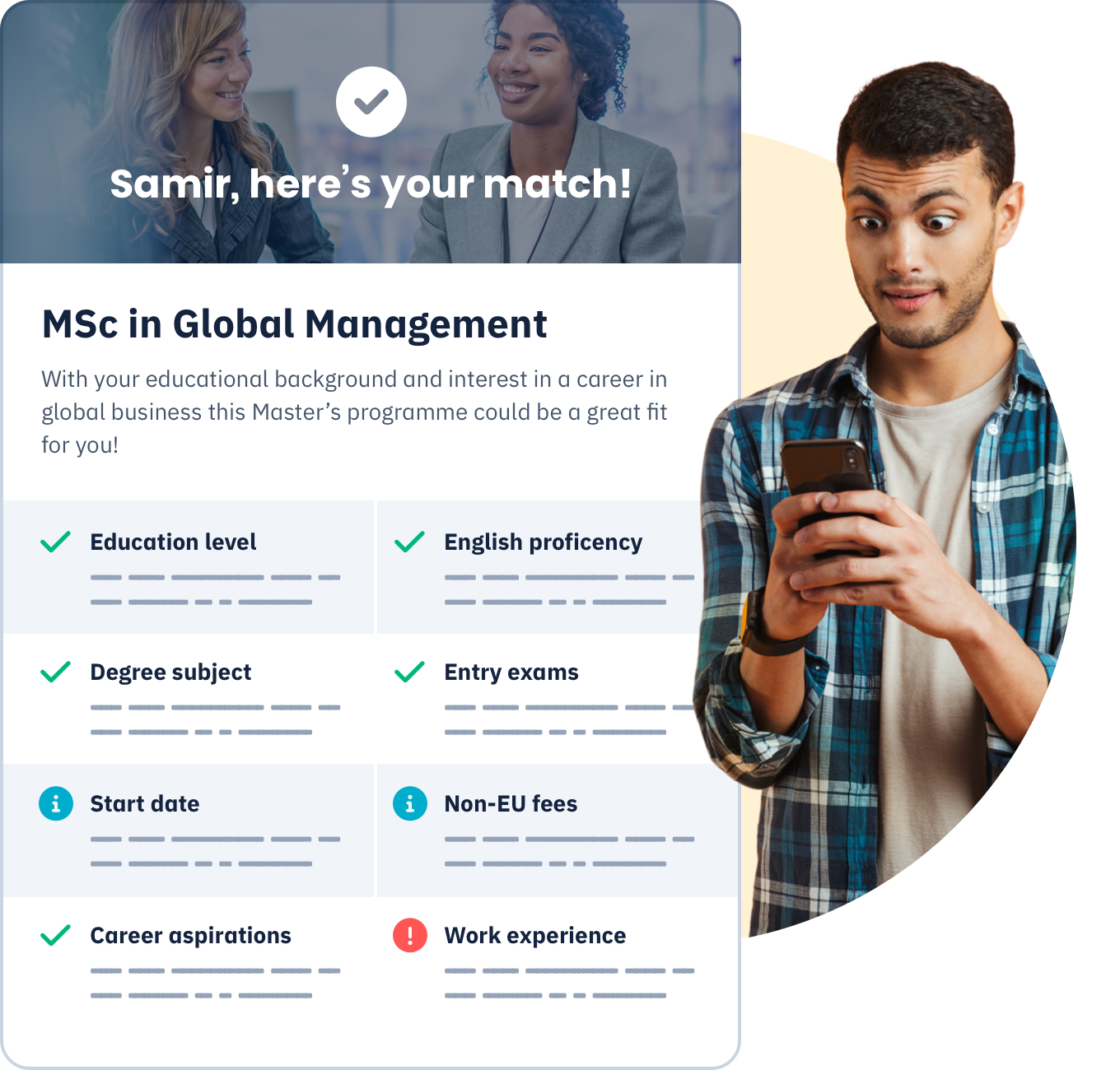 Personal match Personal match