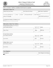 Download Form AR 11 PDF USA immigrations