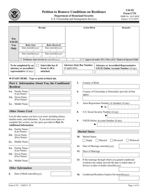 I-751 Form