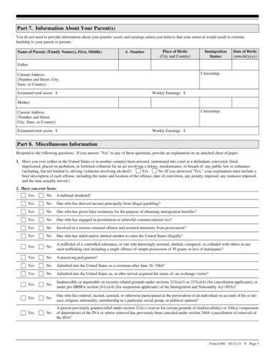  Form I-881 fill online