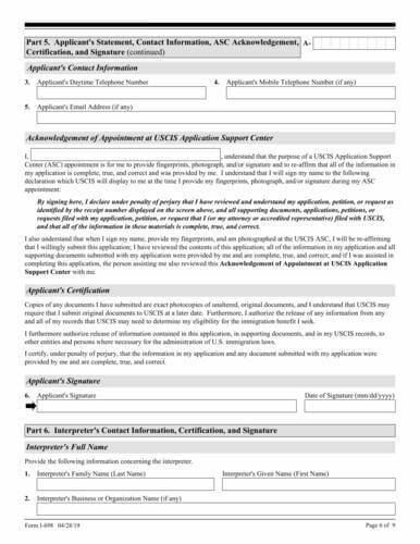  Form I-698 fill online