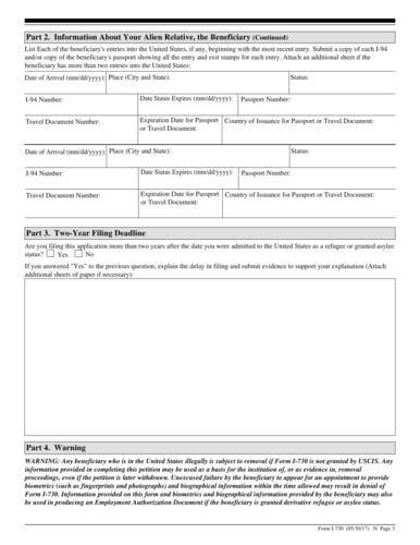 Form I-730