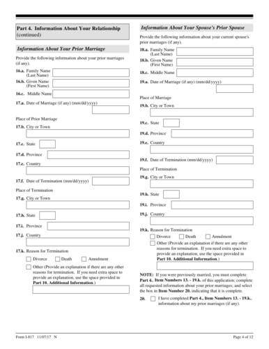 fill Form I-817