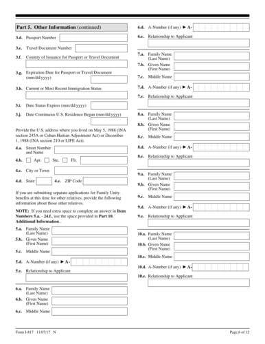 Form I-817 fill online 