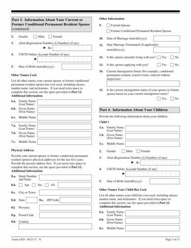 fil Form I-829