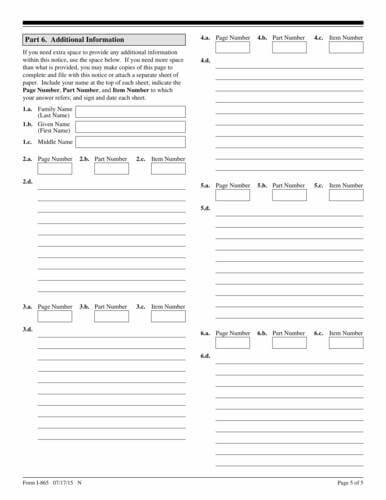  Form I-865 fill online
