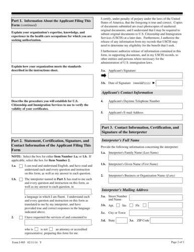 Application for Authorization to Issue Certification for Health Care Workers