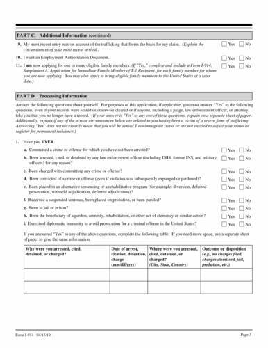 online Form I-914 online Form I-914