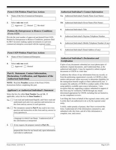 online I-924A online I-924A