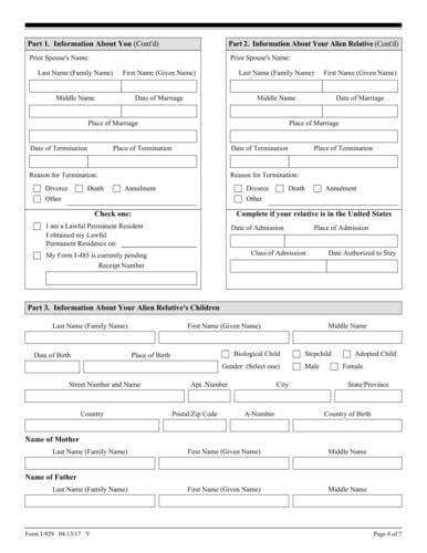 online Form I-929