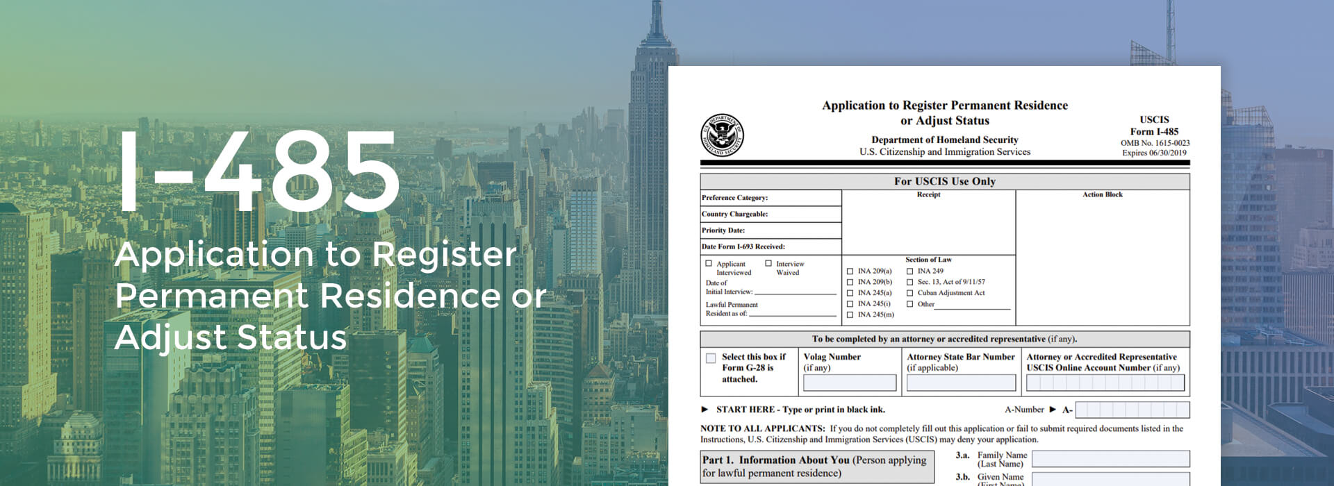 I-486 Form Online