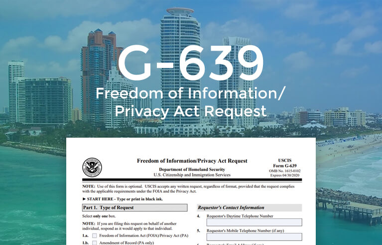 G-639 online form