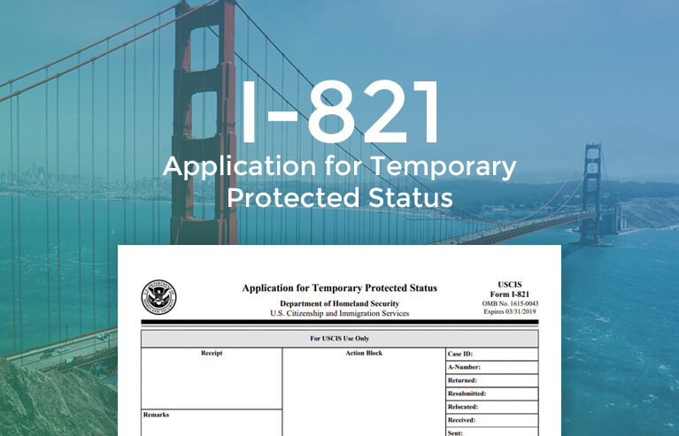 Online form I-821