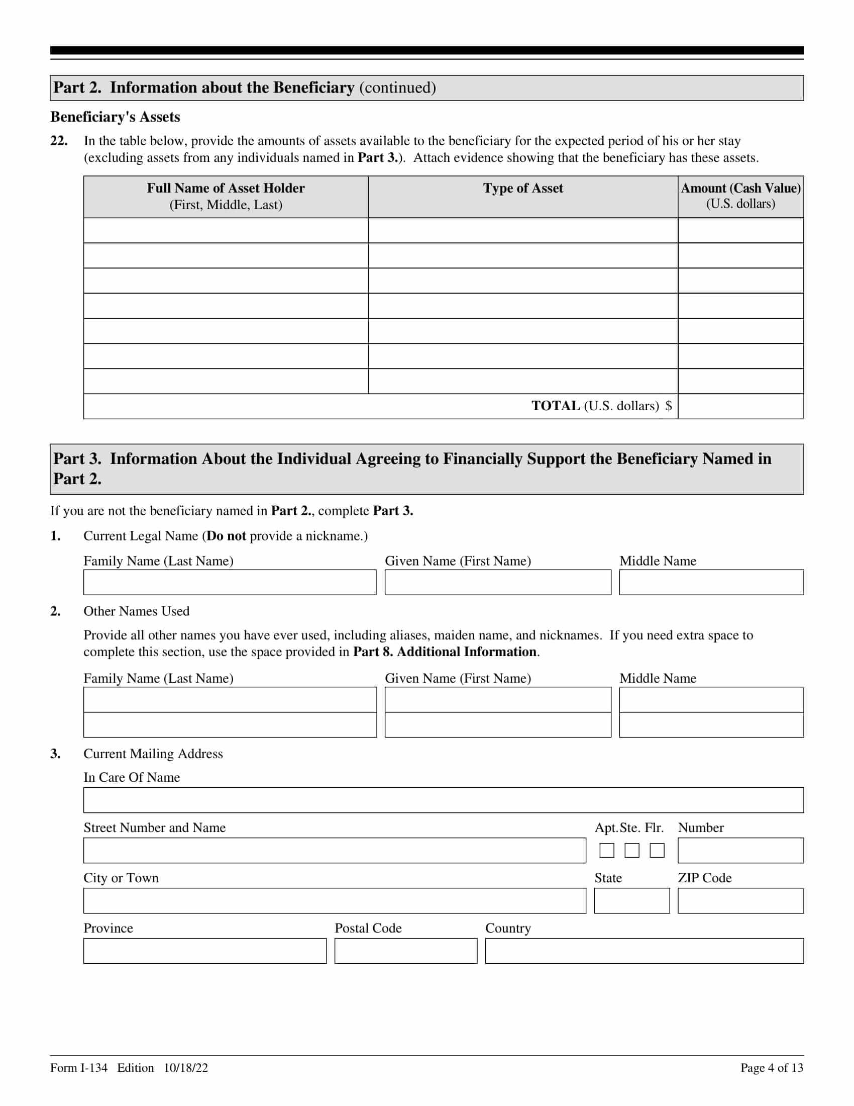 Form I 134 Affidavit Of Support USA immigrations form-i-134-affidavit-of-support-usa-immigrations