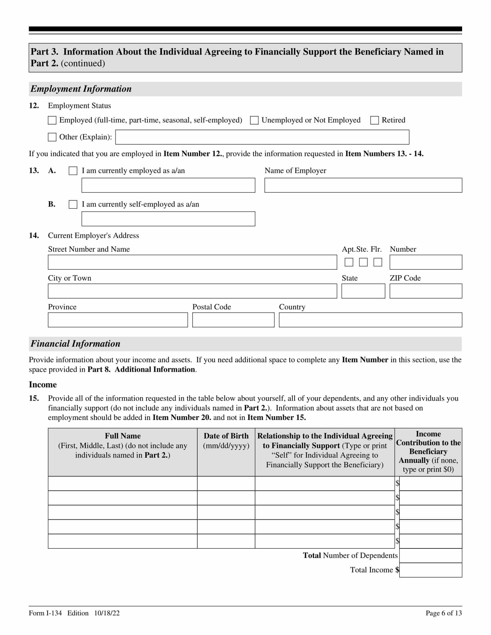 Formulario I 134 Declaraci n De Apoyo USA immigrations formulario-i-134-declaraci-n-de-apoyo-usa-immigrations