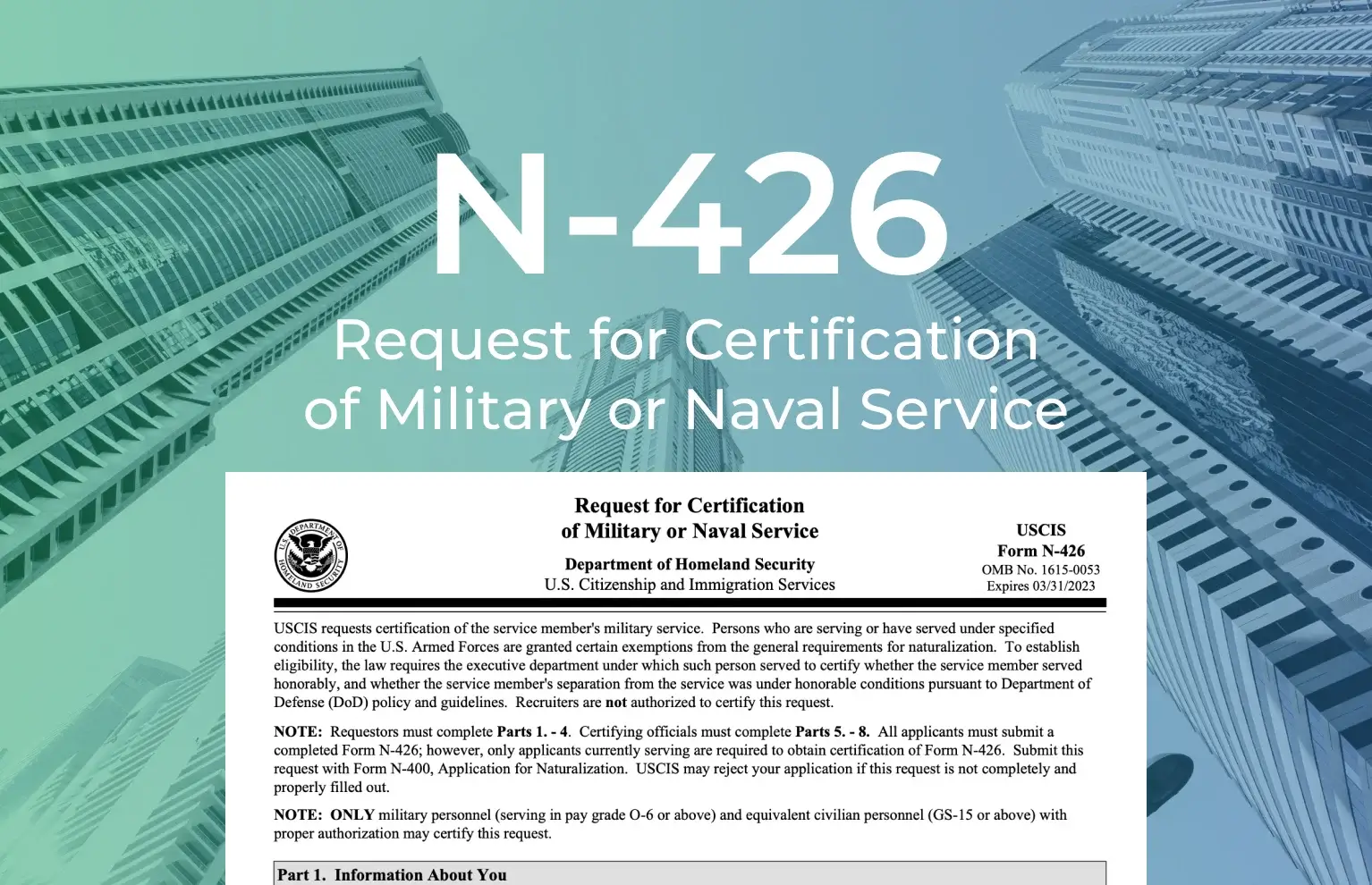 n426 form