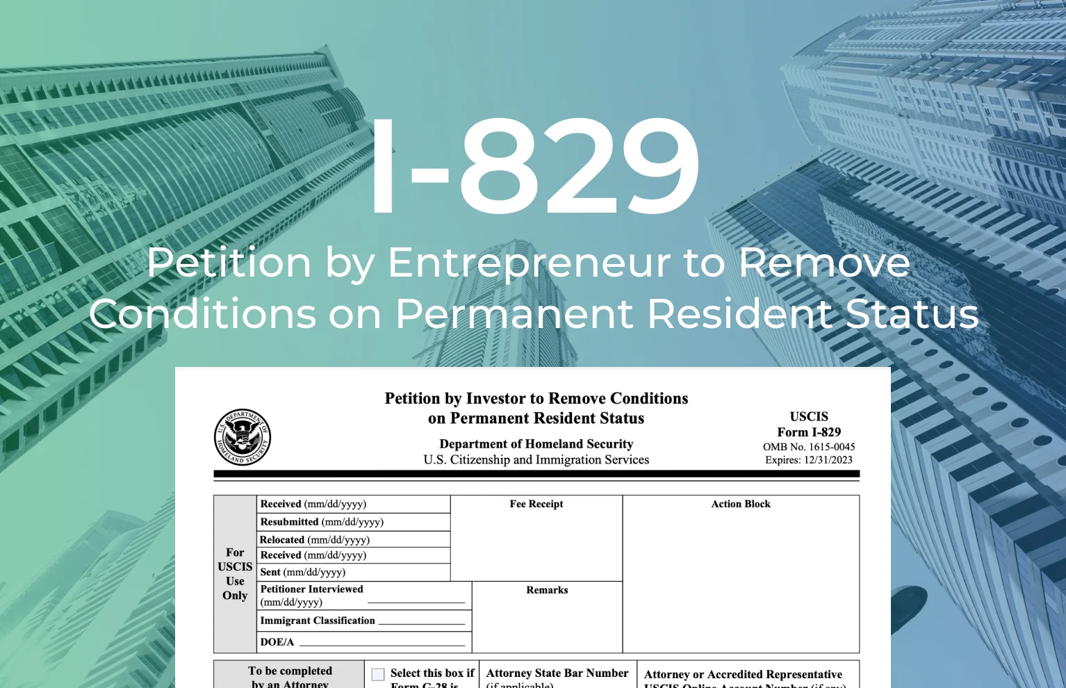 I-829 Form