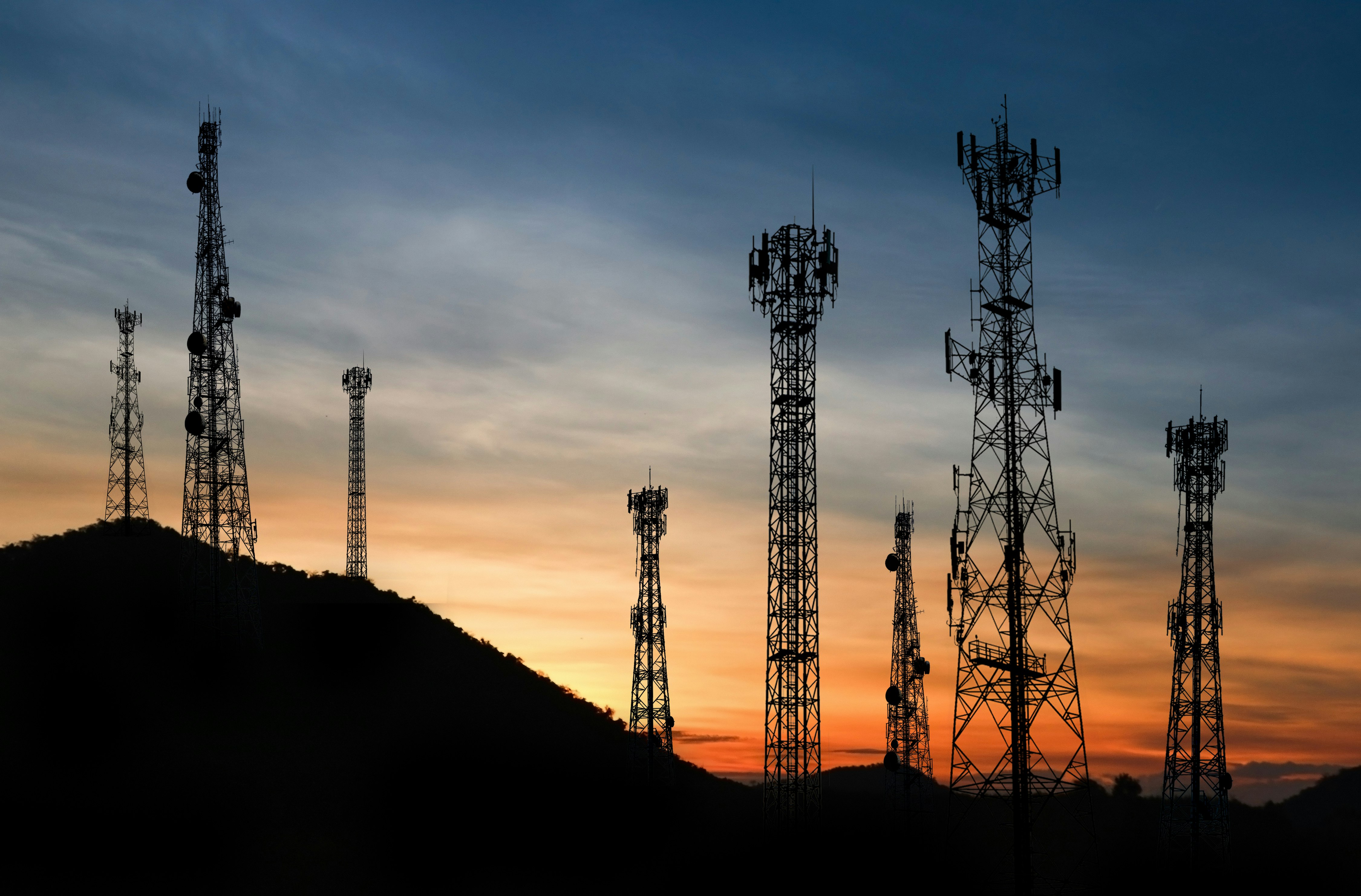 Signal and communication towers