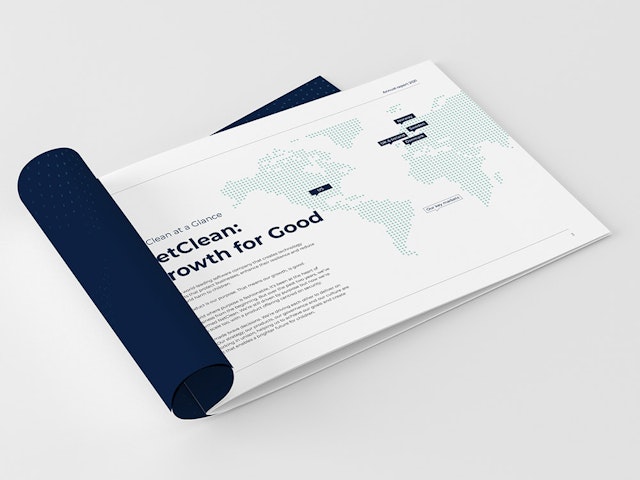 Netclean Logo Annual Report | NetClean