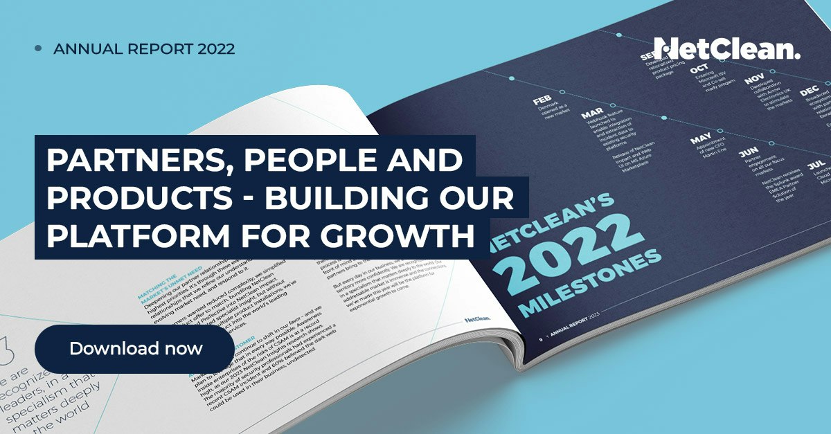 Netclean Caps Annual Report | NetClean