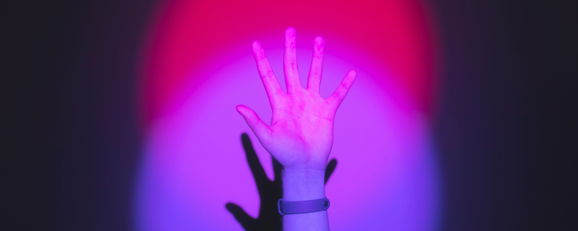 Hand reaching