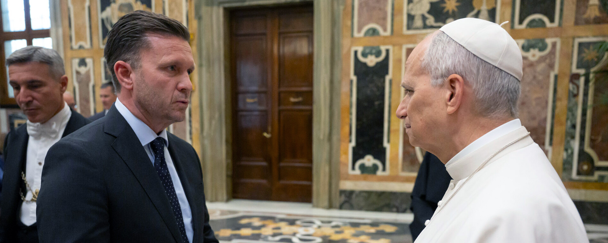 Pelle Garå and Pope Leo XIV