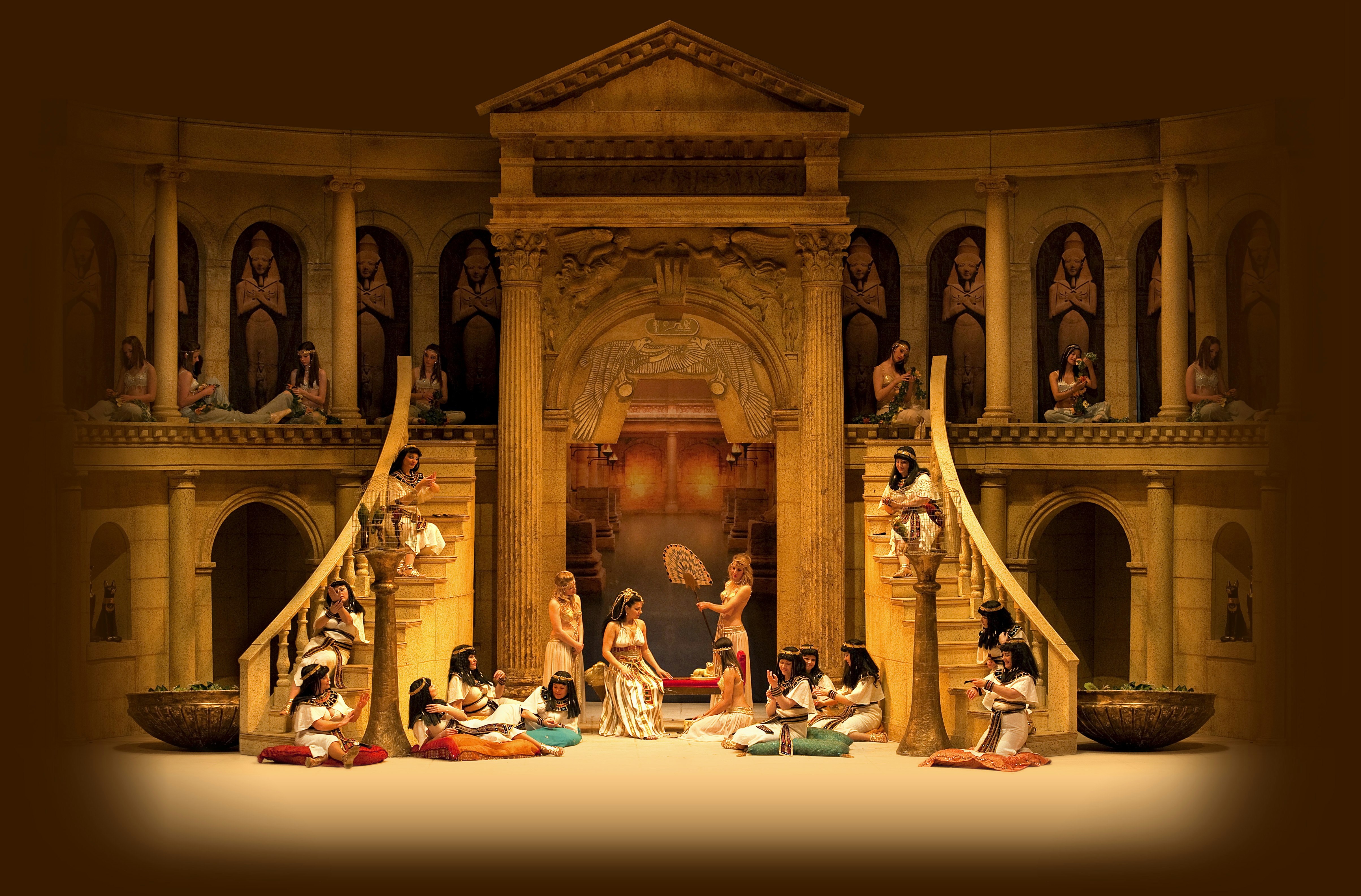 Image from the opera show Aida