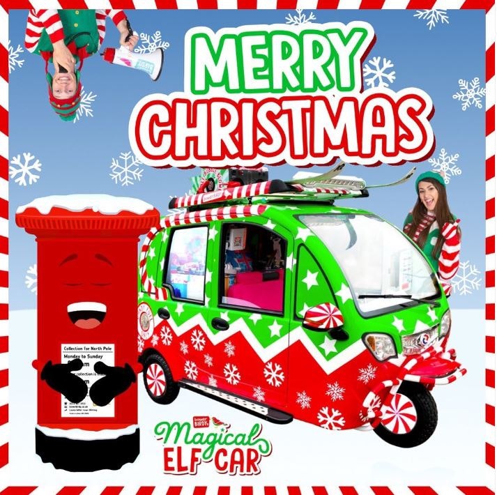 Merry Christmas - Magical Elf Car