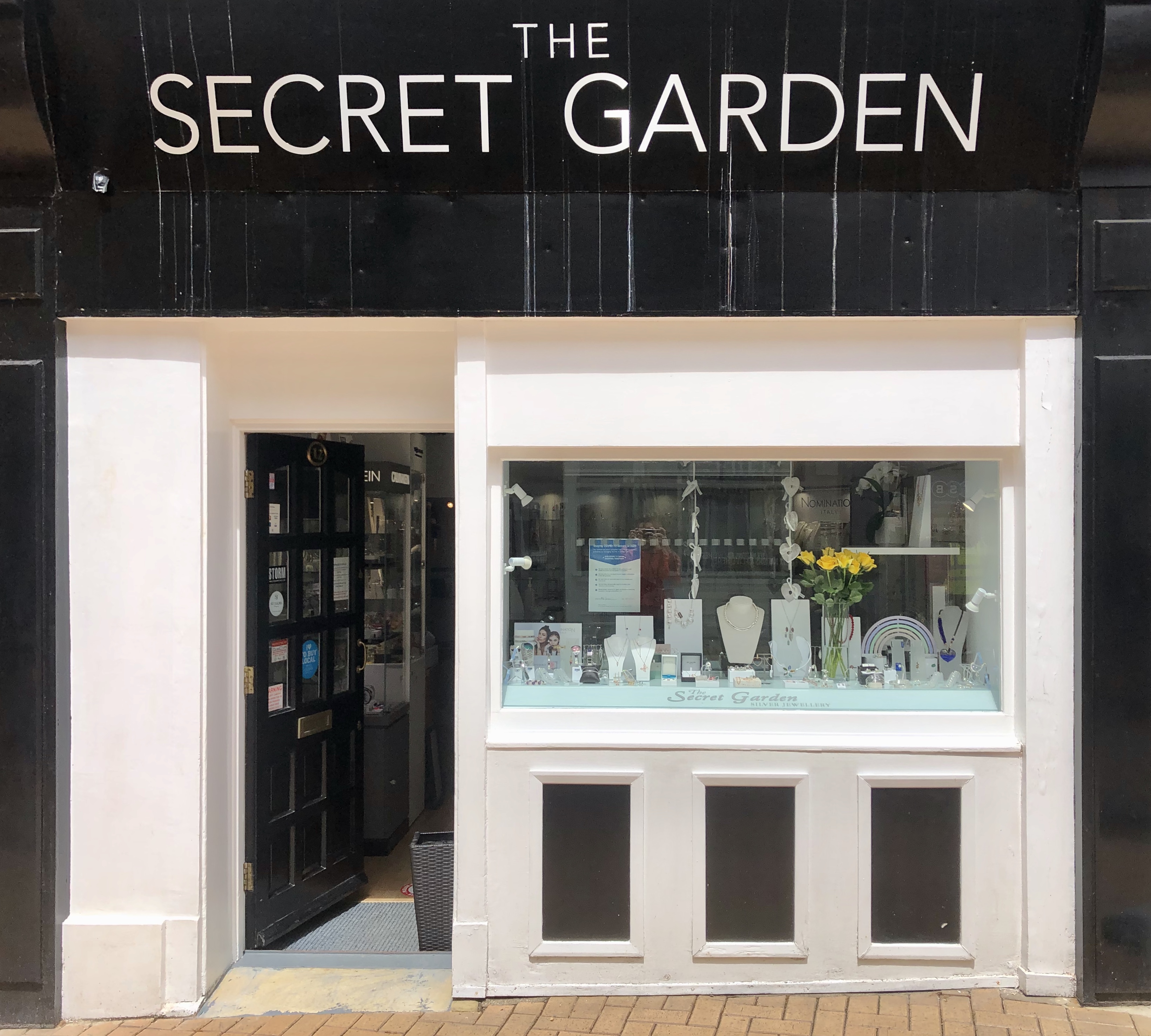 The outside of the shop