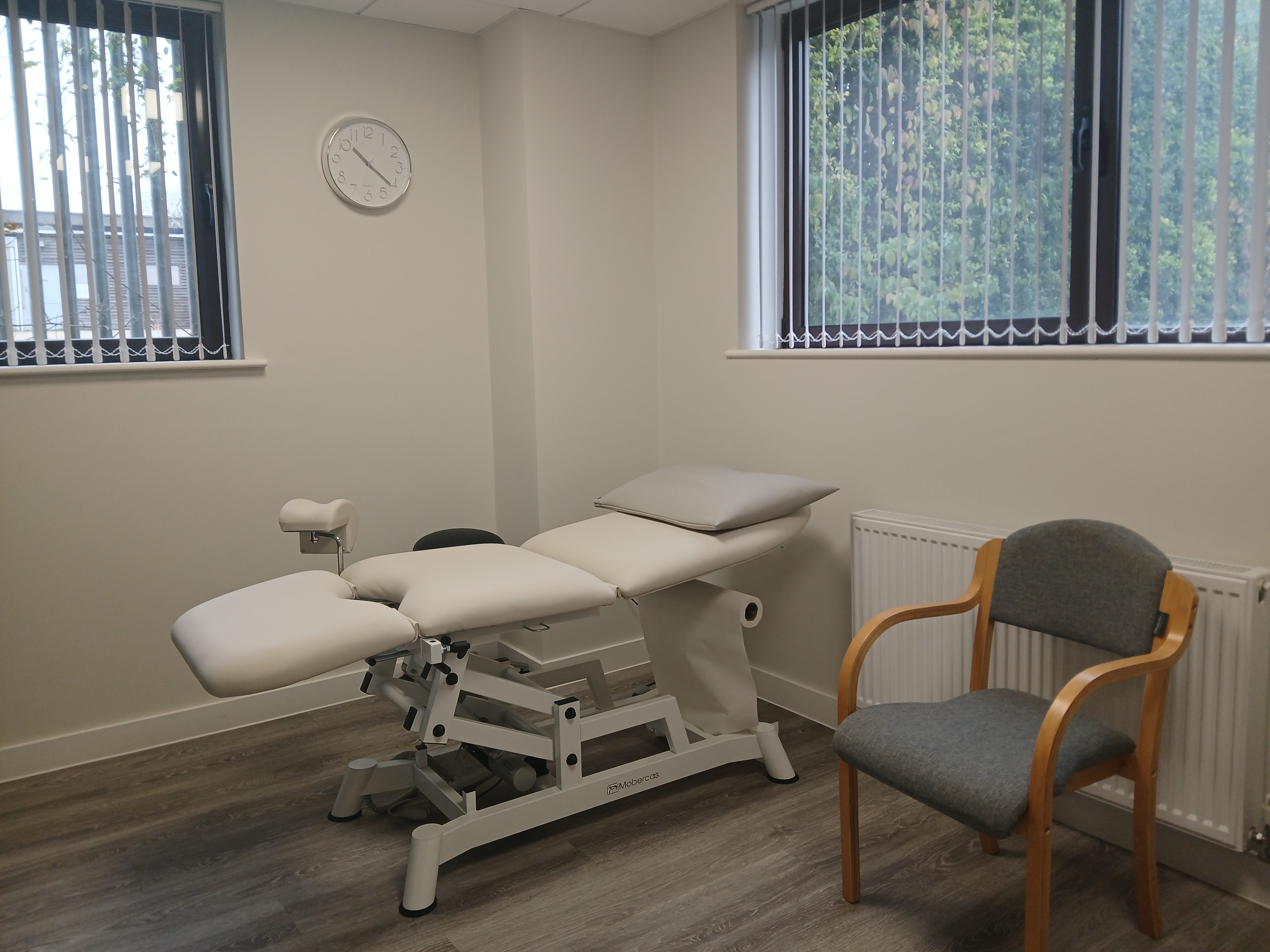 A treatment room at Physical Balance.