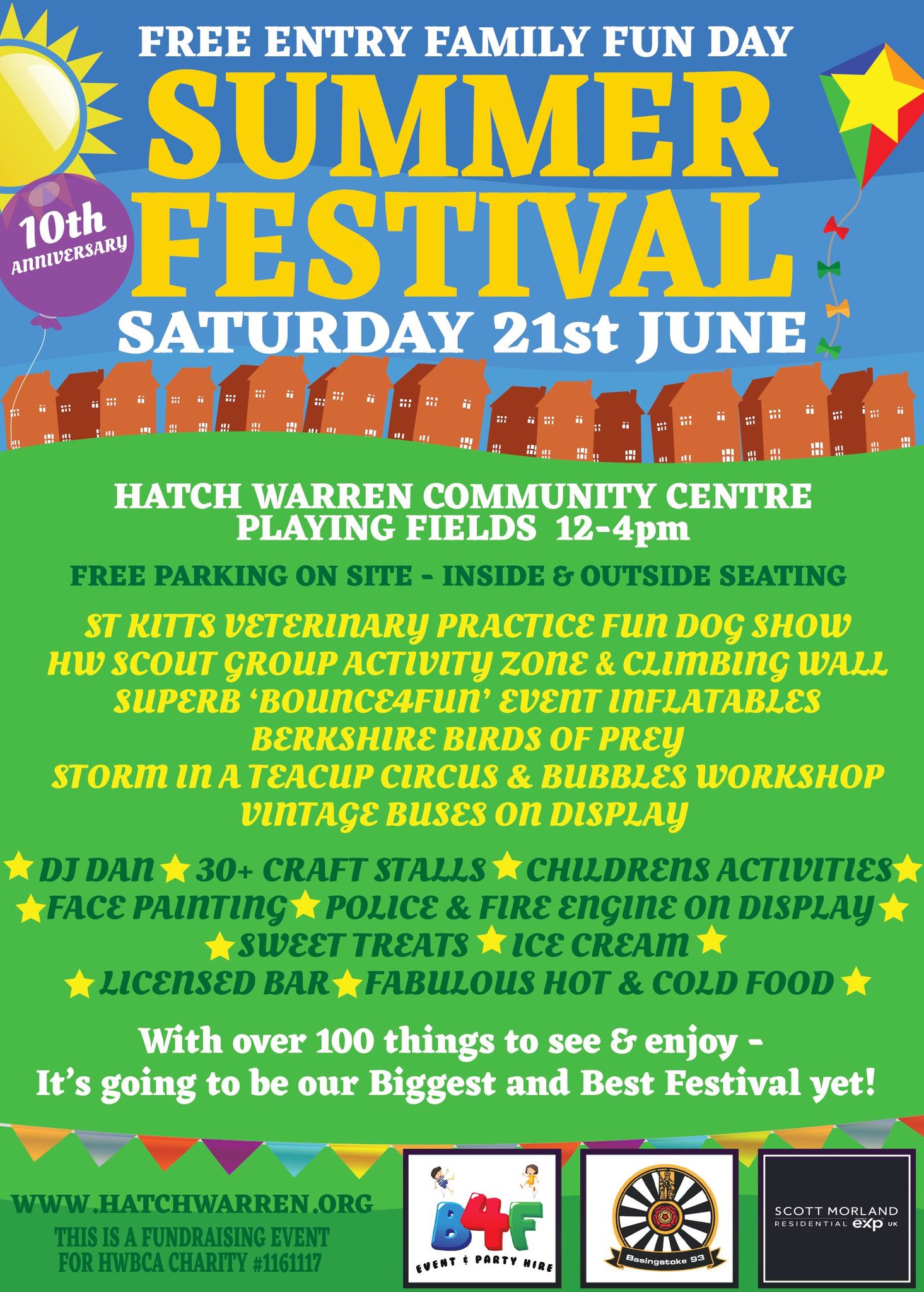 Hatch Warren Festival  poster