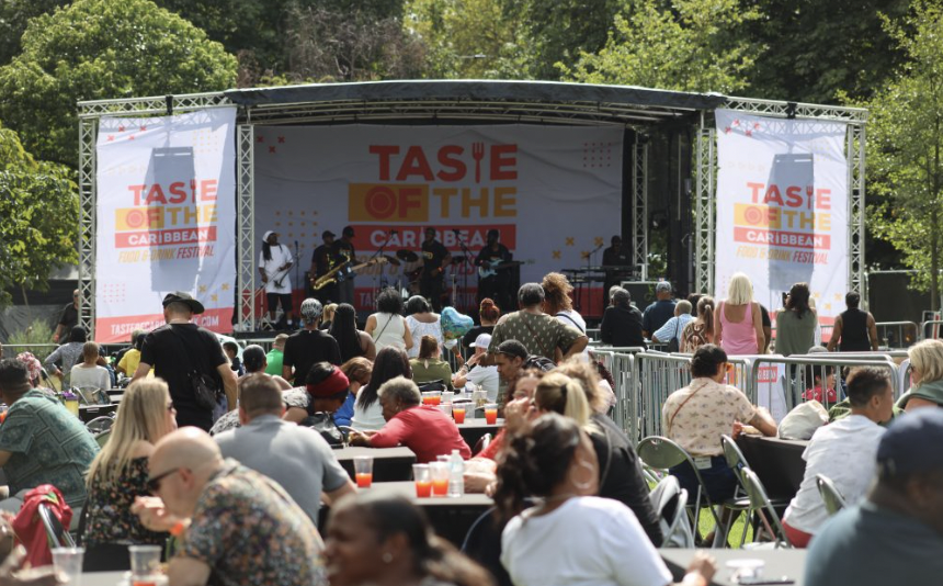 Caribean Festival stage performance