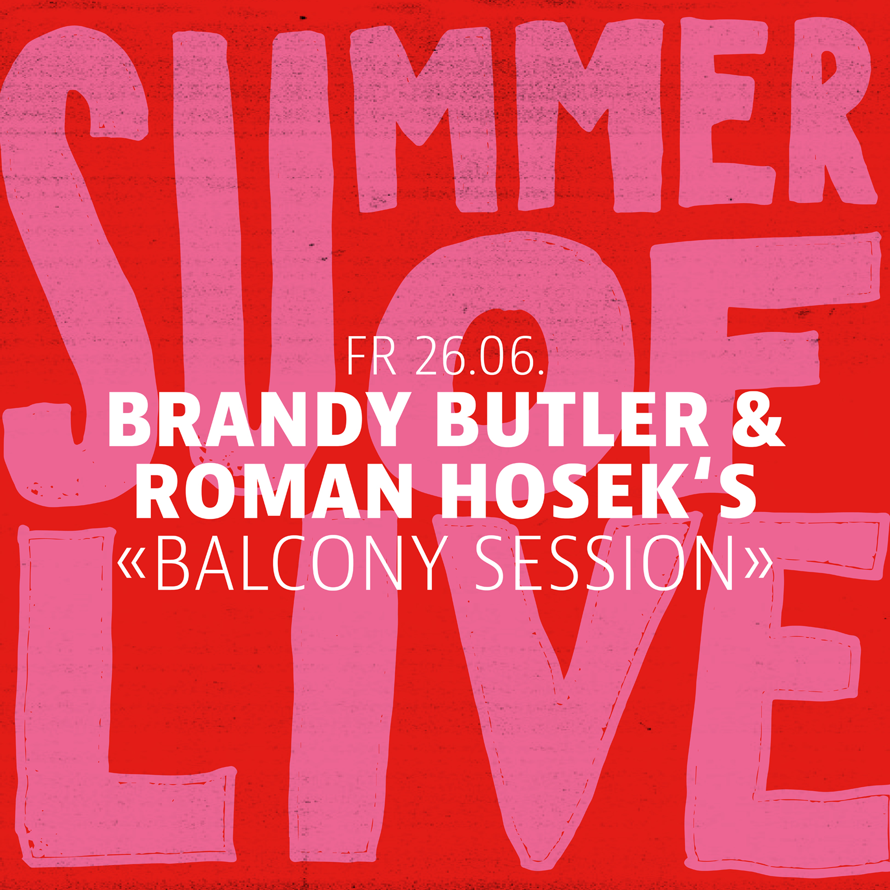 Brandy Butler & Roman Hosek's «Balcony Session»