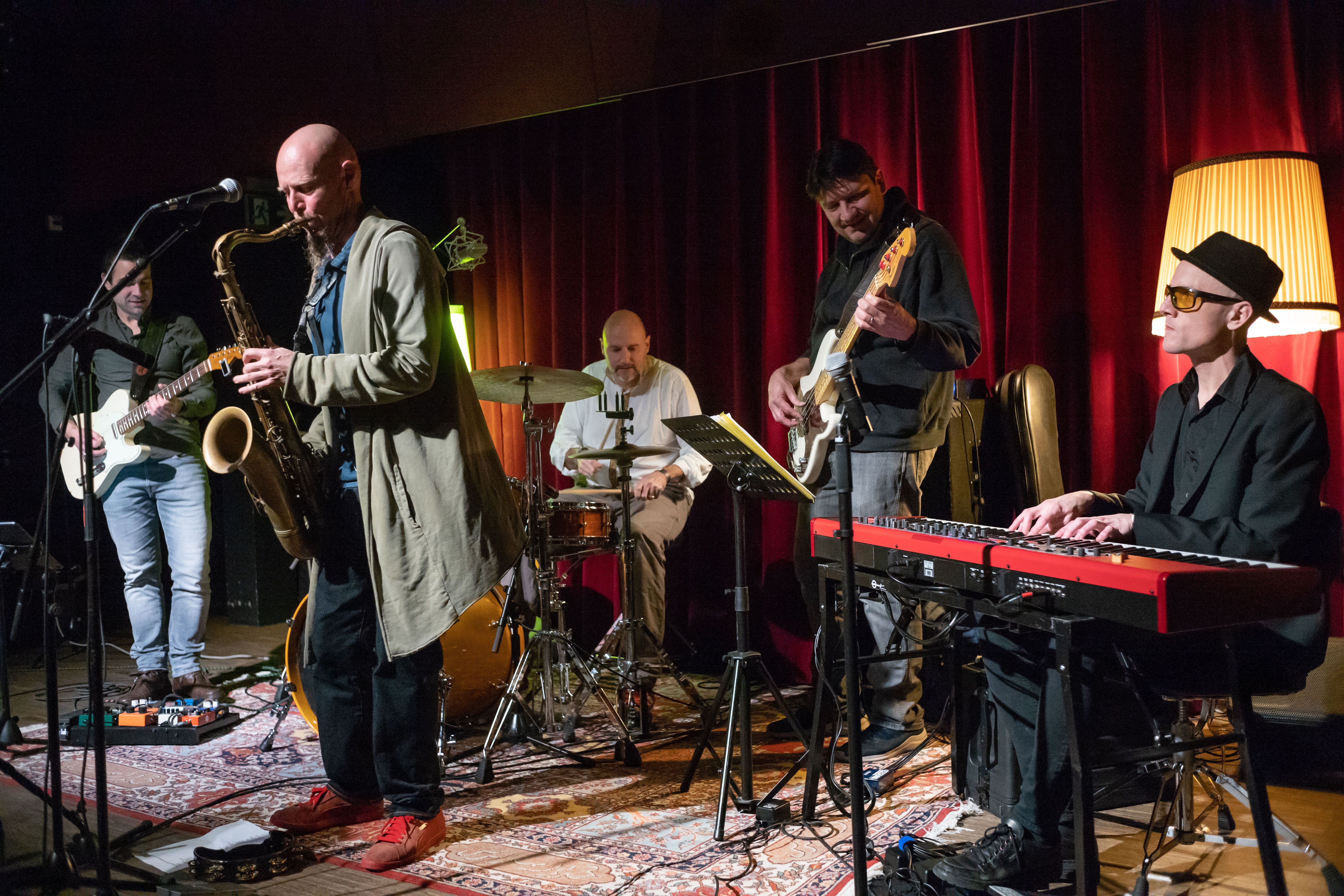 JazzBaragge Wednesday Jam – Special: The President’s New Year’s Groove Jam
