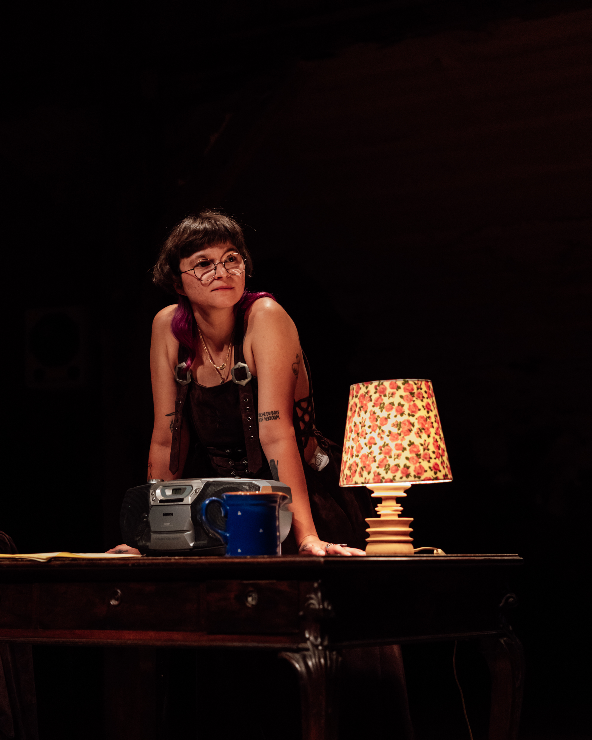 Margaux Huber: Le Gay Printemps, short cut geraniums stage version