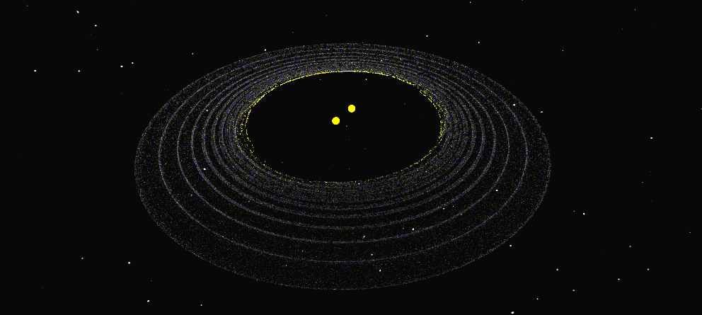 binary disk