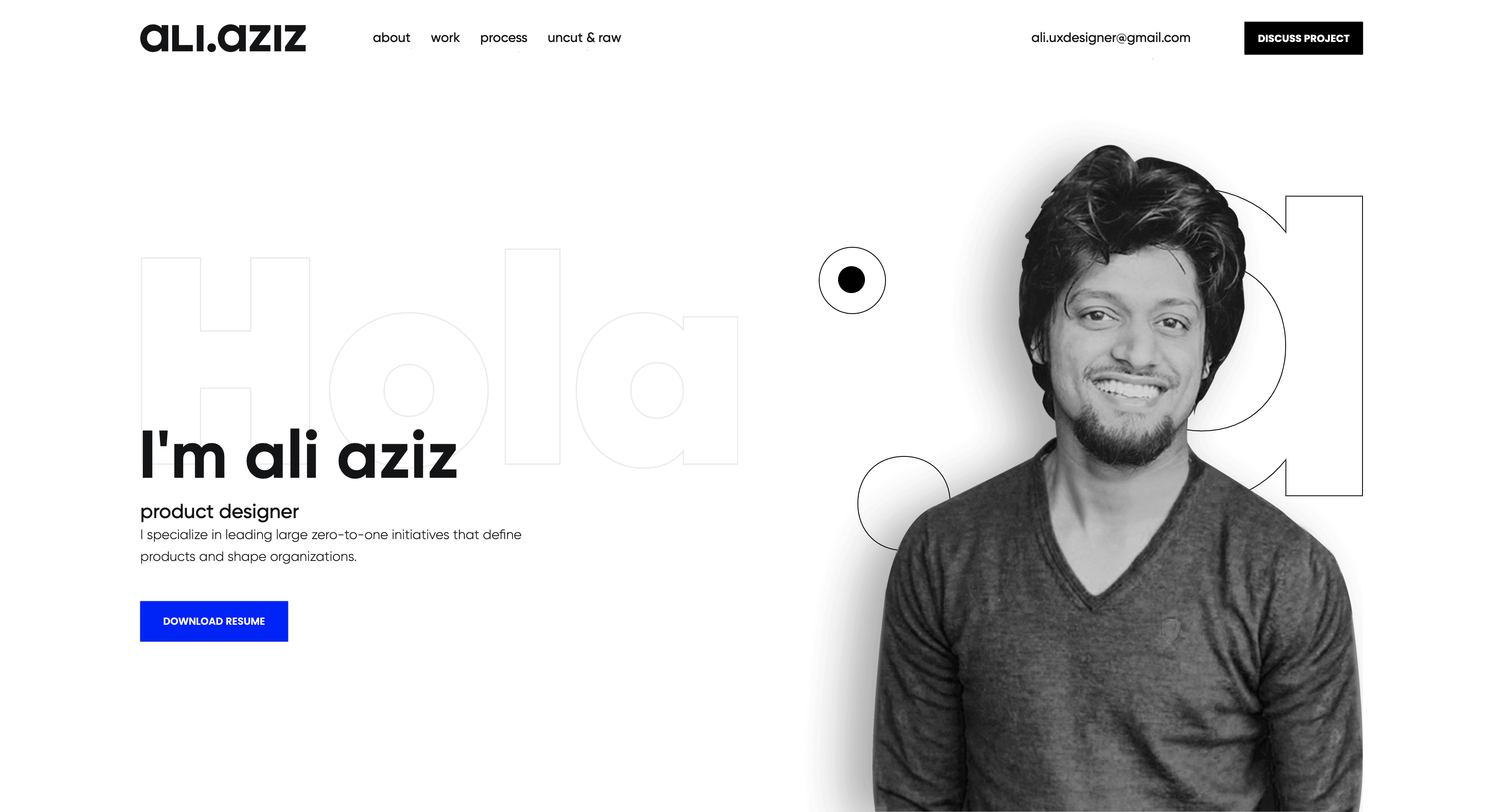 Ali Aziz Website