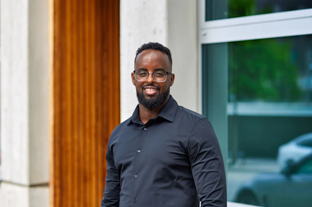 Hamse Hassan, Energiingenjör på Bengt Dahlgren AB