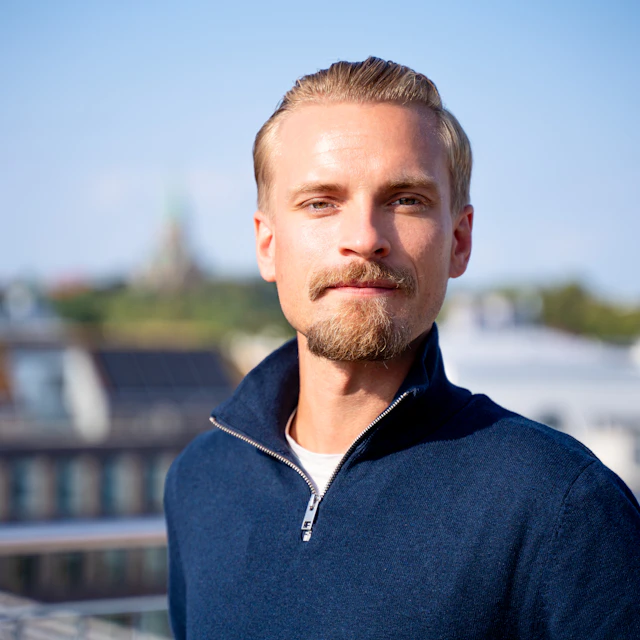 Anton Larsson, VVS konsult på Bengt Dahlgren AB