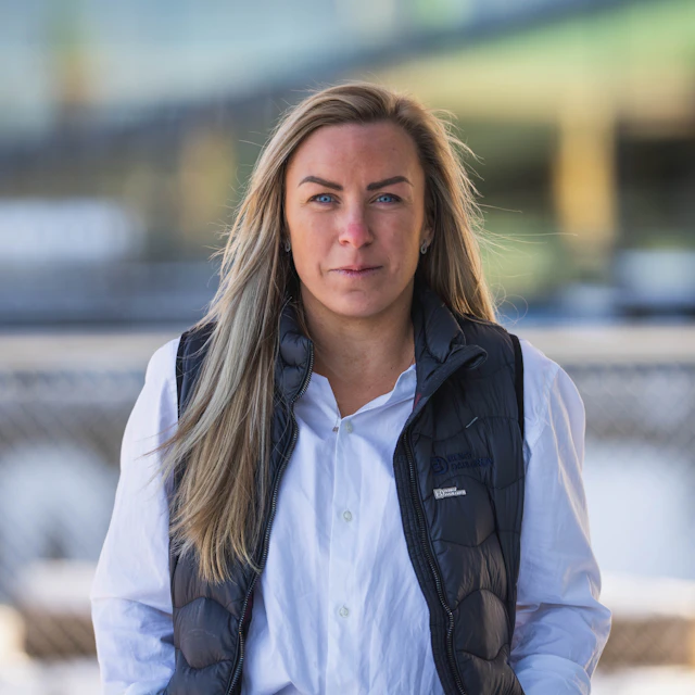 Jennifer Axhusen, Sprinkleringenjör & BIM-samordnare på Bengt Dahlgren AB