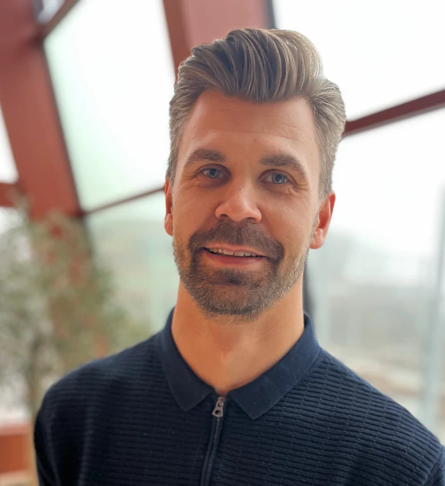 Kevin Ström, Avdelningschef - VVS på Bengt Dahlgren AB