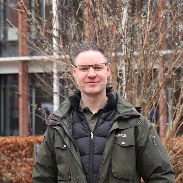 Daniel Roslund, Besiktningsingenjör (brandlarm och utrymningslarm talat meddelande) på Bengt Dahlgren AB