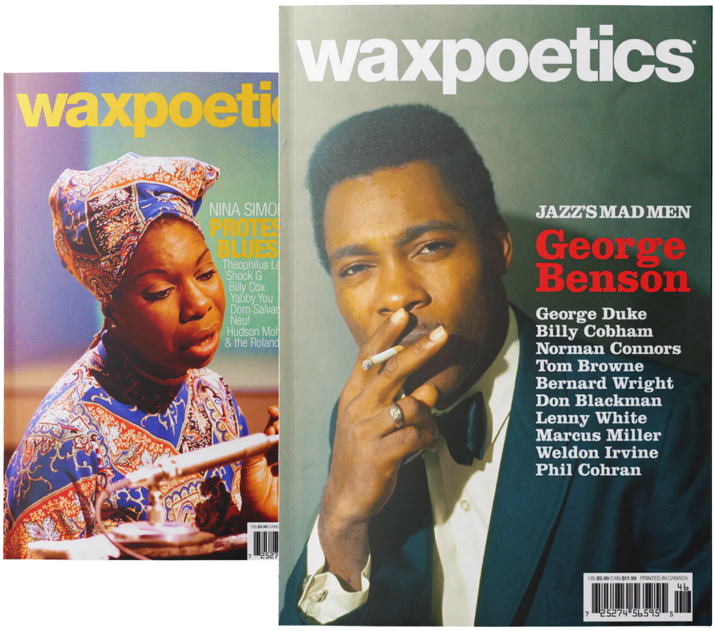 Wax Poetics magazine covers