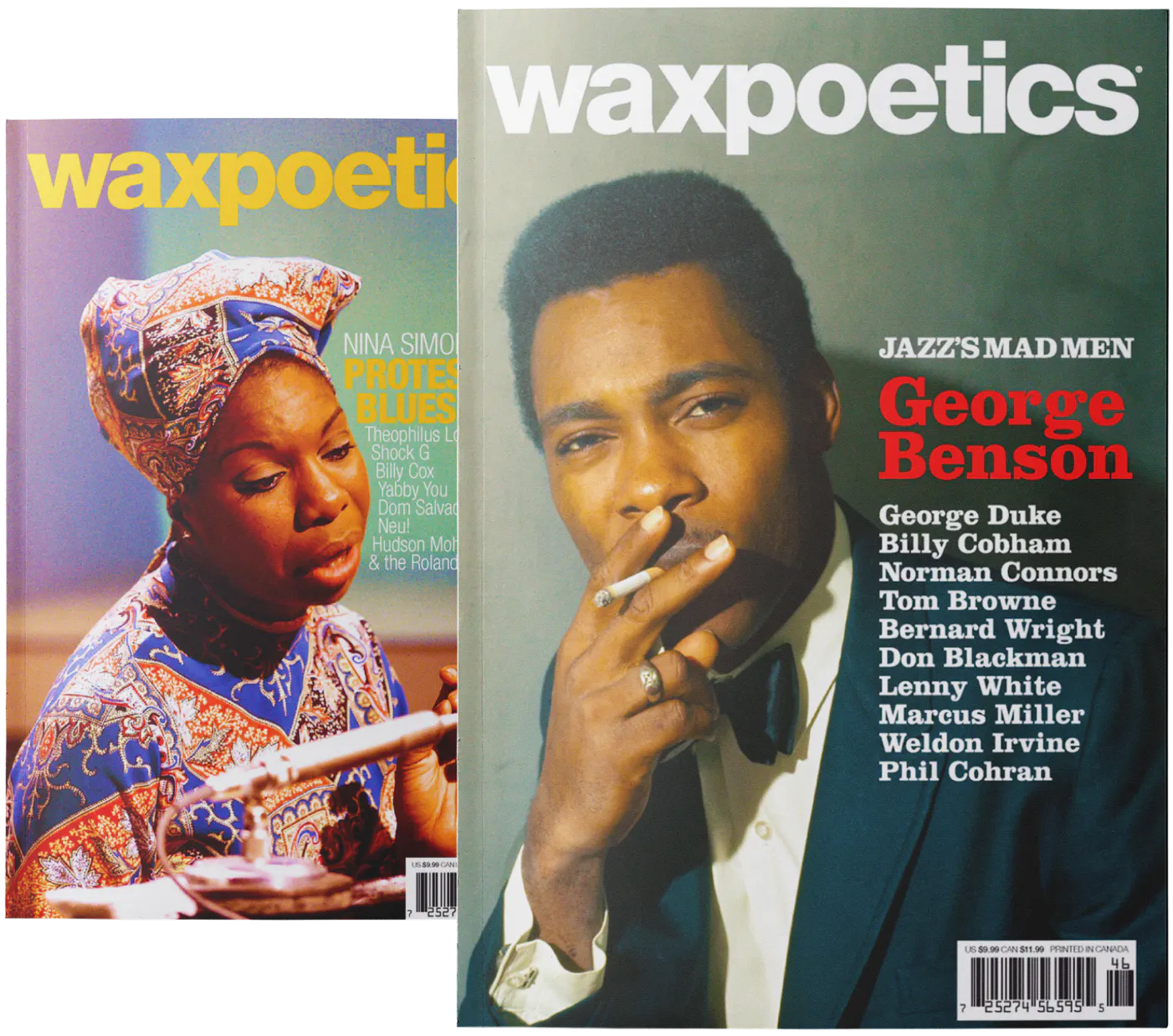 Wax Poetics (Work page) Wax Poetics magazine covers